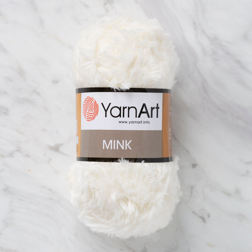 Yarnart Mink 50gr Krem El Örgü İpliği - 330